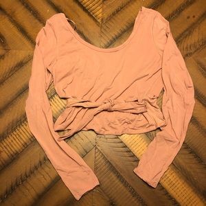 Lululemon It’s a Tie Pink Longsleeve Size 10